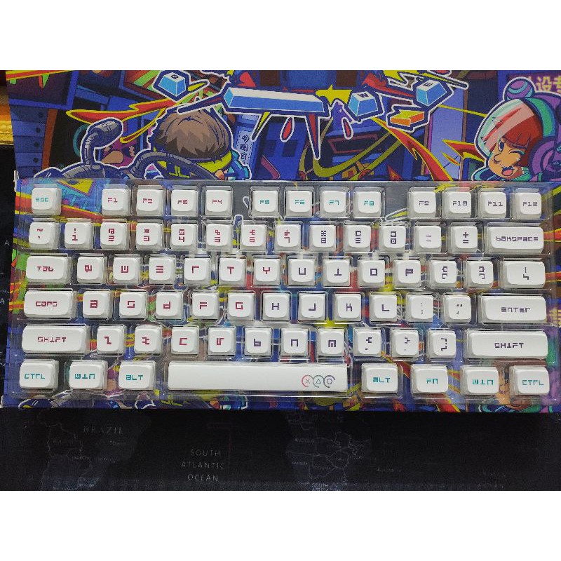 Bộ keycap Gamer First Blood 179 phím PBT in dye sub - Ảnh 4