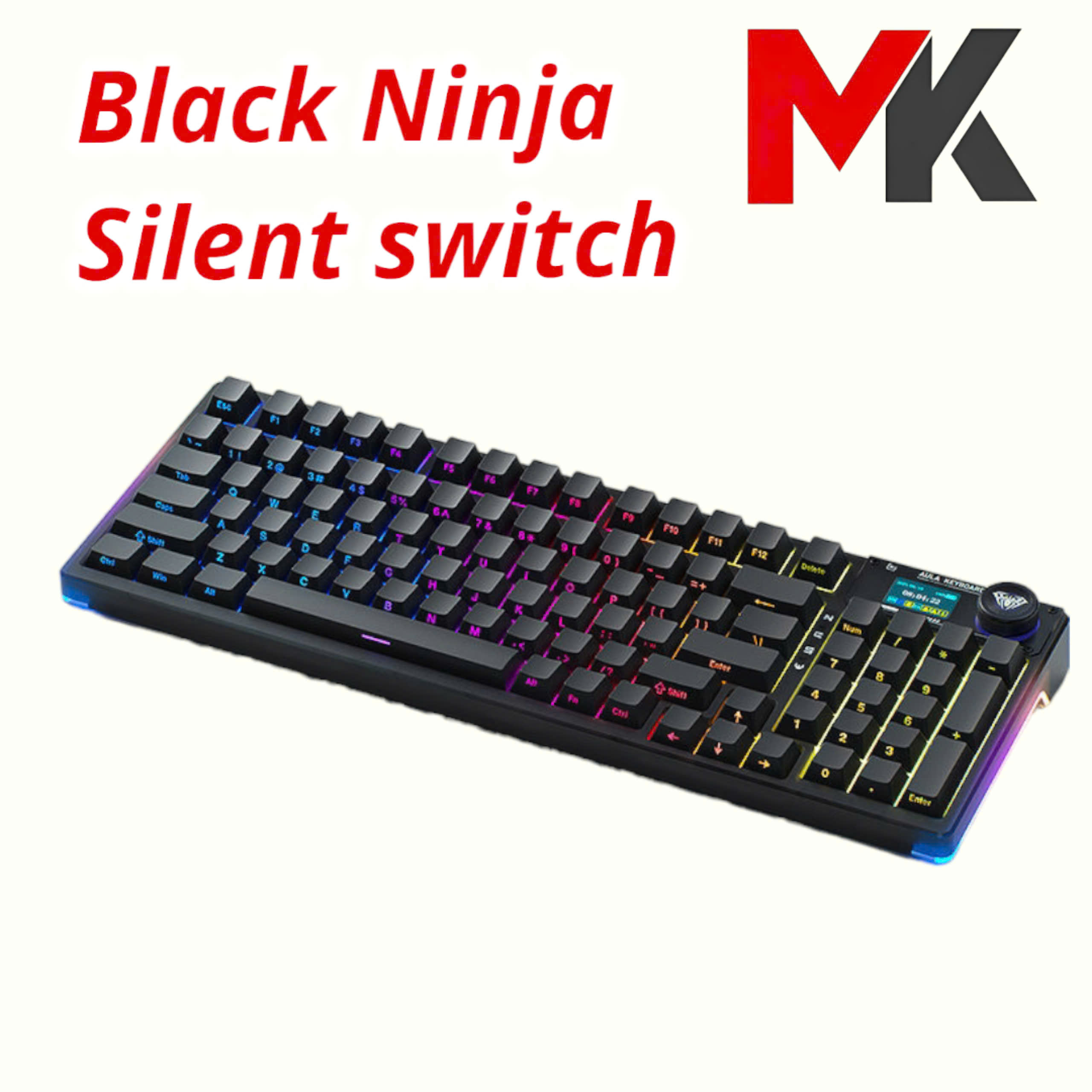 Bàn phím cơ Aula F98 Pro V2 NINJA - Silent switch - Ảnh 18