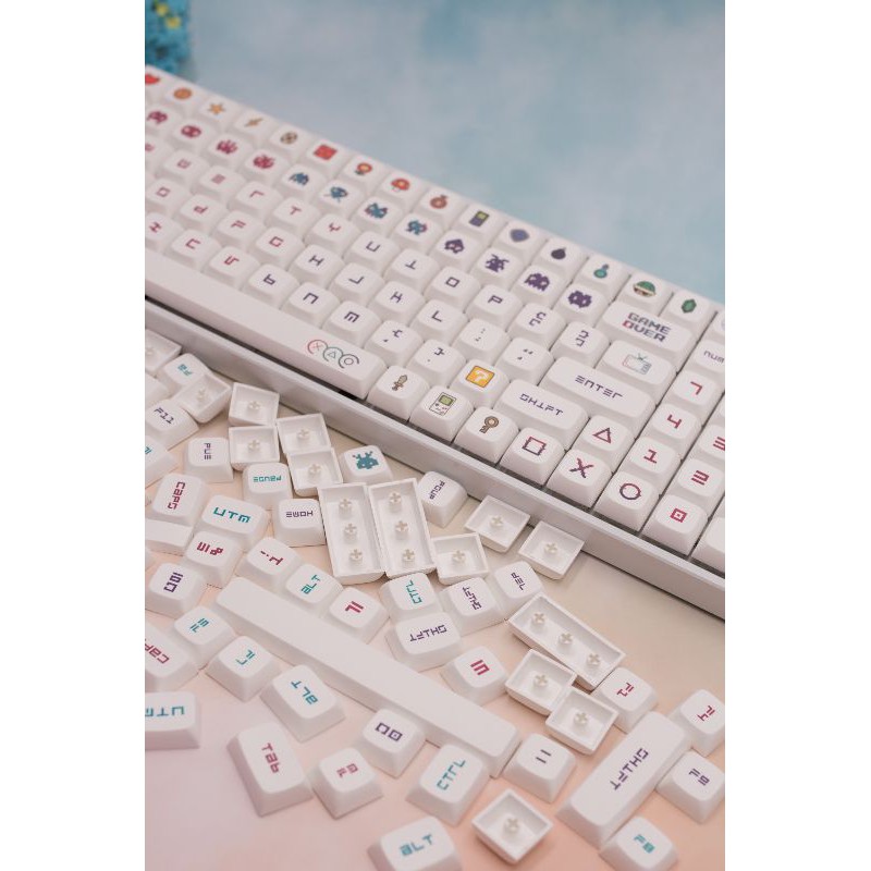 Bộ keycap Gamer First Blood 179 phím PBT in dye sub - Ảnh 7