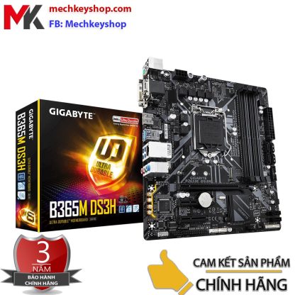 Mainboard Gigabyte B365M-DS3H Bảo hành 36 tháng chính hãng