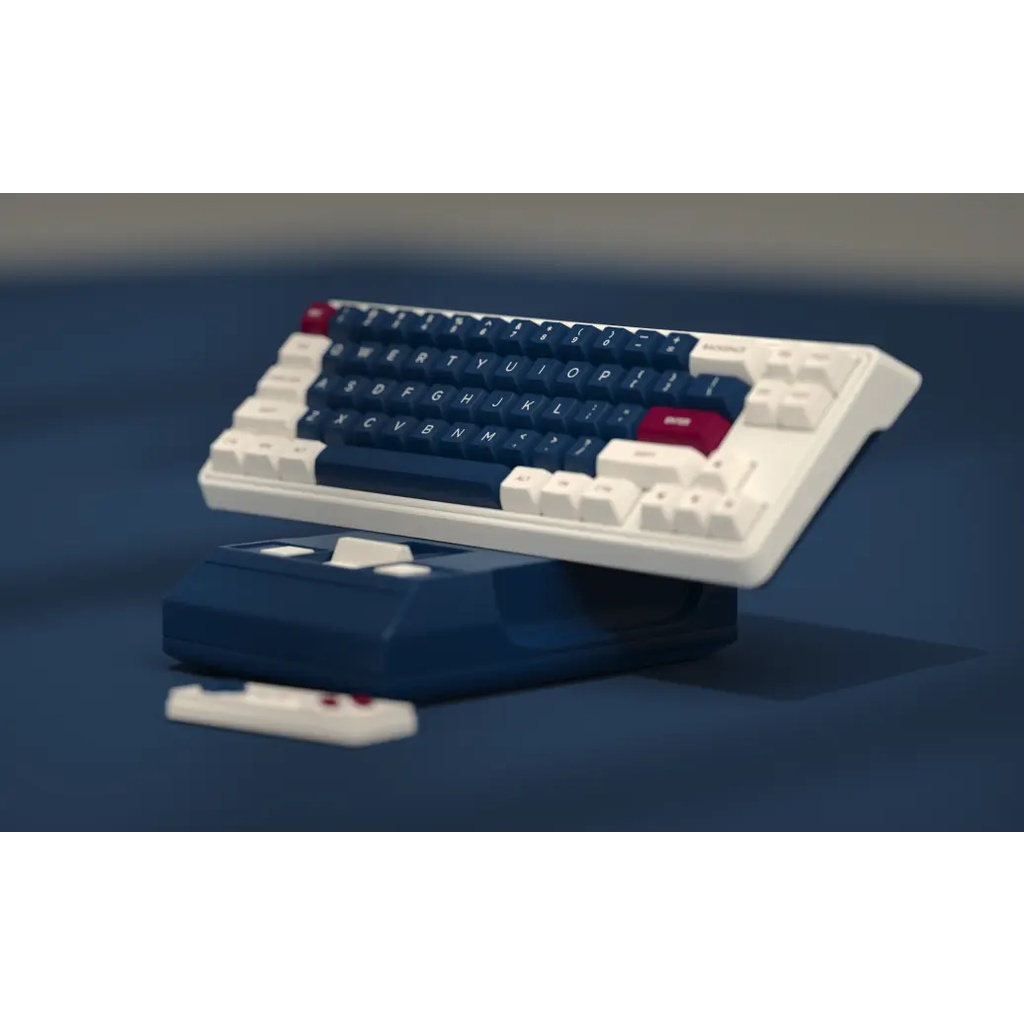 Bàn phím cơ FL-Esports CMK68 SAM Marshmallow/ Metal Heart 3 MODE l RGB/ Bluetooth / Wireless 2.4Ghz - Ảnh 5
