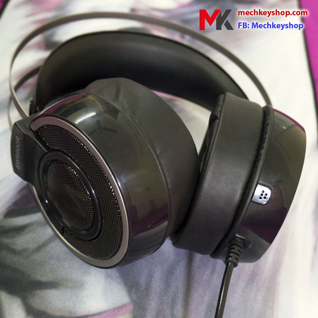 Tai nghe game có mic, led SW9900R - Bass mạnh - Bảo hành 1 năm - Ảnh 8