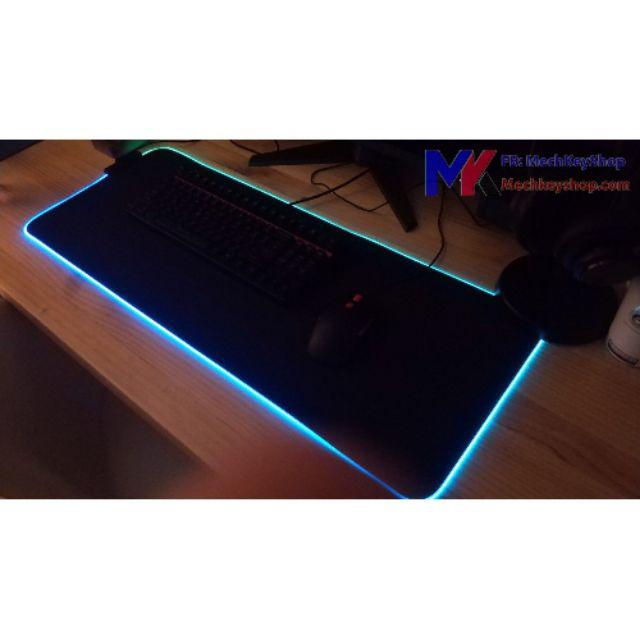 Tấm lót chuột RGB 800x300x4 mm, lót mềm dẻo - Ảnh 10