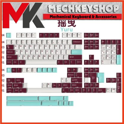 Bộ nút bàn phím keycap CMK Aifei Yuru ABS double shot