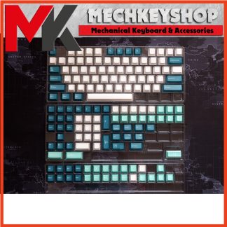 Bộ nút keycap FL Ice Mint PBT Double shot Cherry Profile cho bàn phím cơ