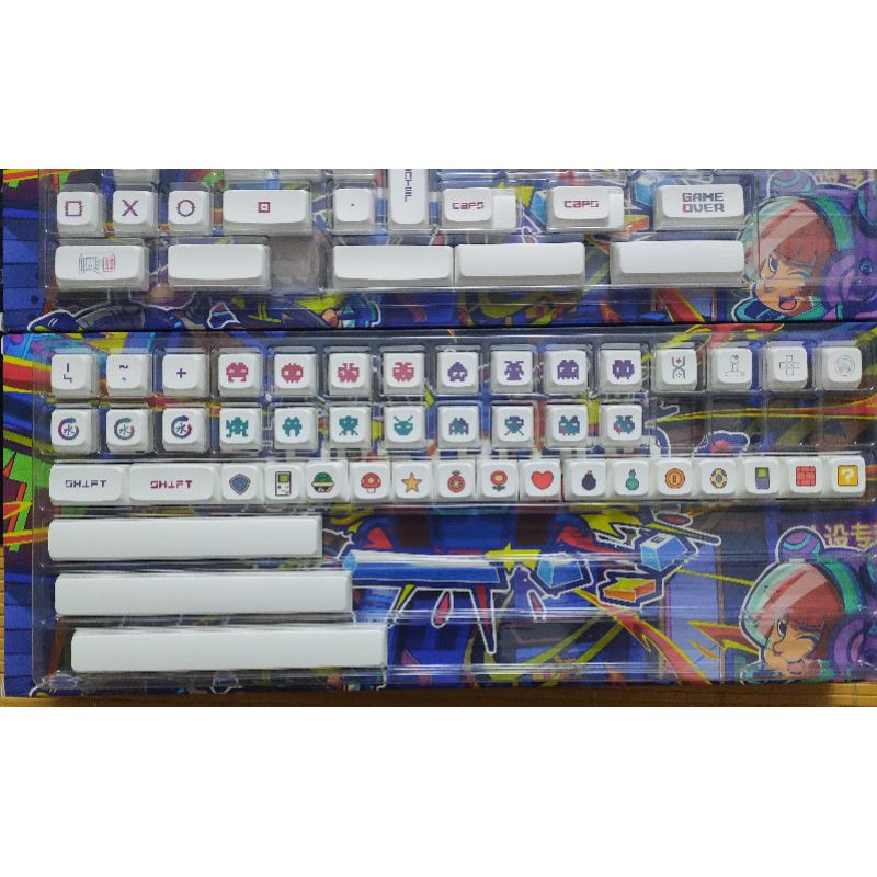 Bộ keycap Gamer First Blood 179 phím PBT in dye sub - Ảnh 5