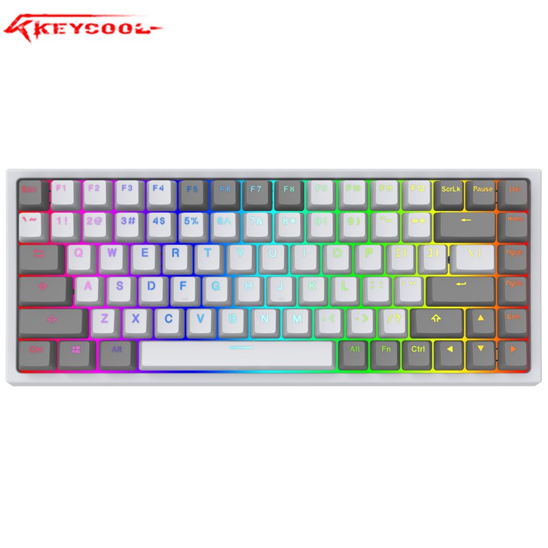 Bàn phím cơ KC84 Wireless 2.4G RGB Hotswap - Ảnh 6