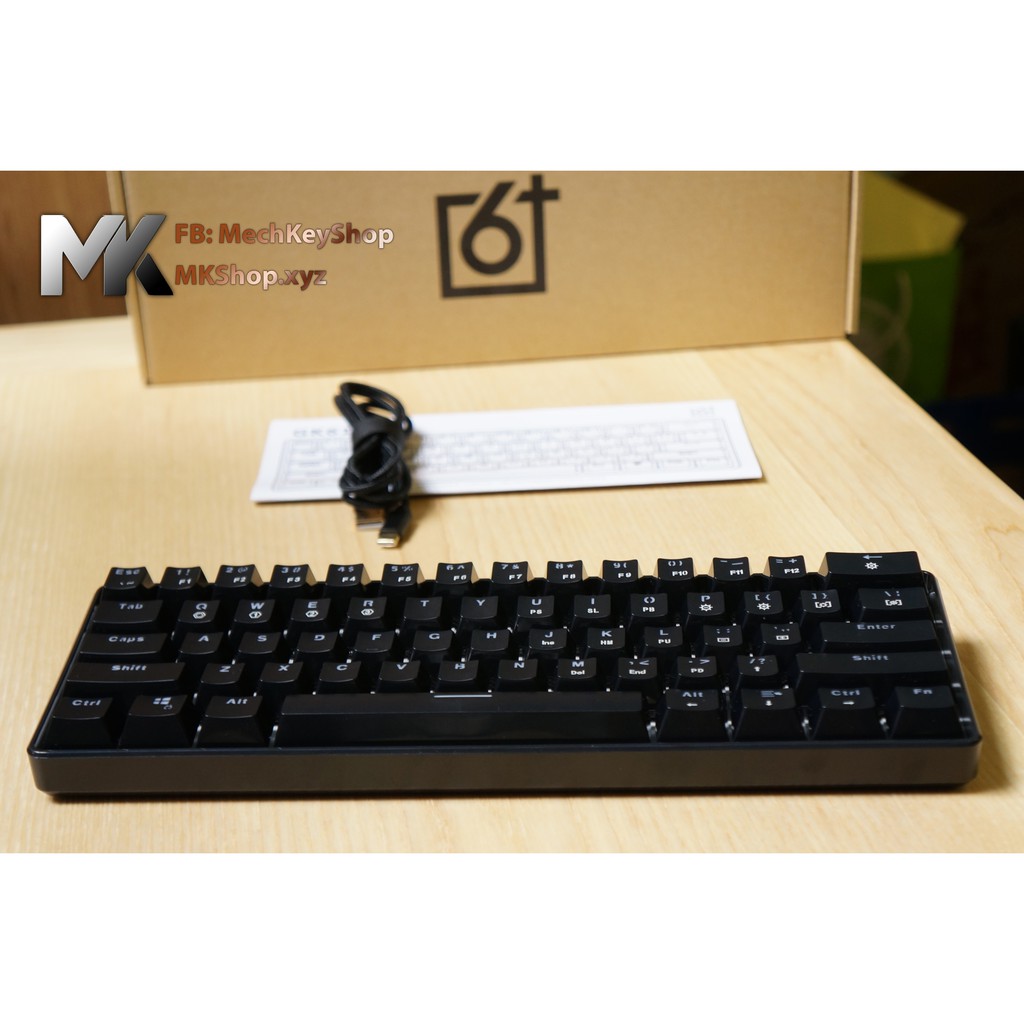 Bàn phím cơ GK61 - RGB, Gateron switch quang học - Ảnh 6
