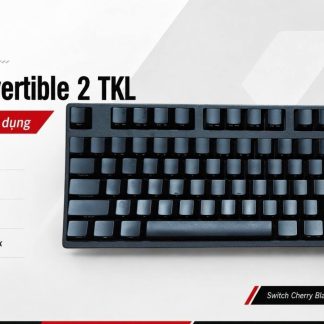 Bàn Phím Cơ Filco Convertible 2 TKL (Cũ) - Dual Mode, Cherry Black | MKShop