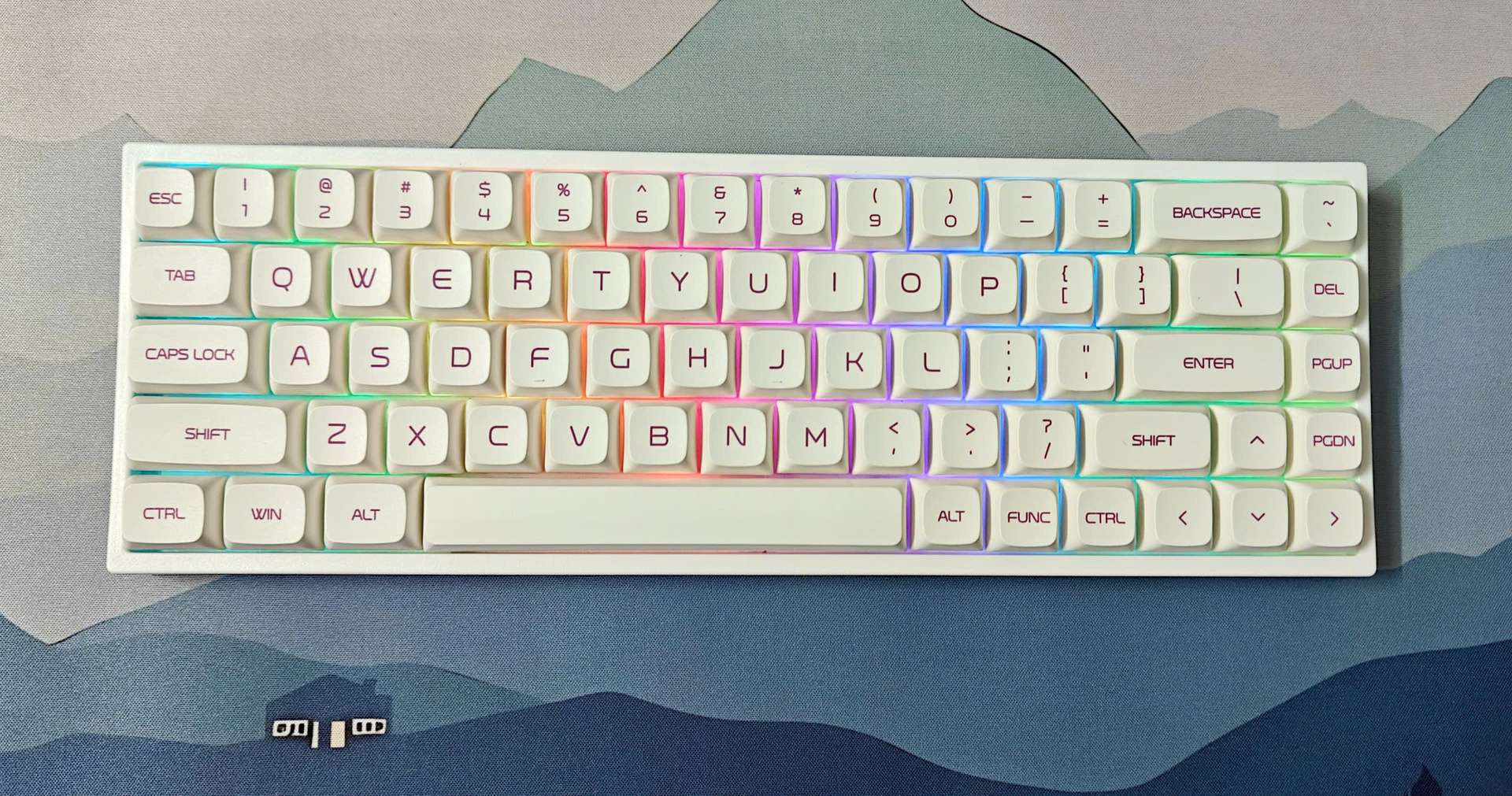 Bàn Phím Cơ Keycool Gz68 (3 Mode, Hotswap 5 Pin, RGB) - Vô Địch Tầm Giá | MKShop - Ảnh 3