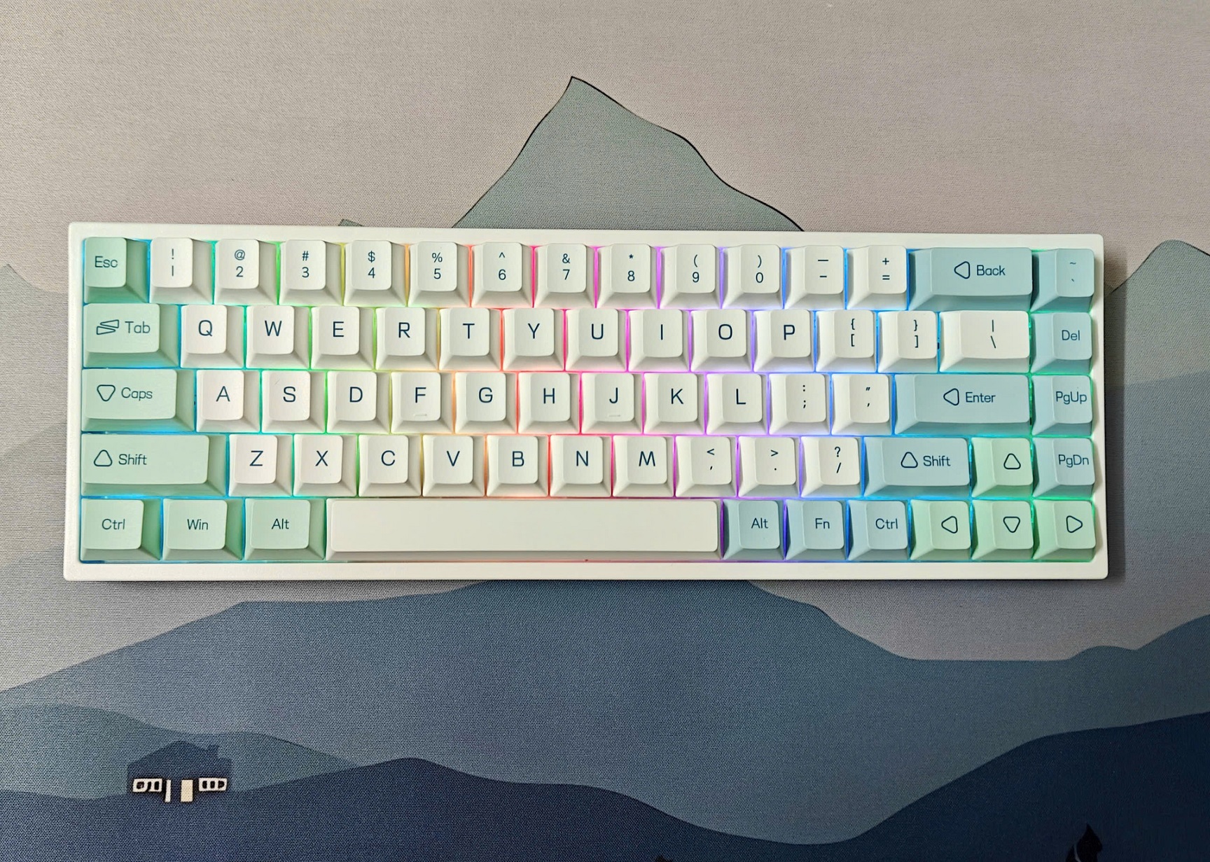 Bàn Phím Cơ Keycool Gz68 (3 Mode, Hotswap 5 Pin, RGB) - Vô Địch Tầm Giá | MKShop - Ảnh 6
