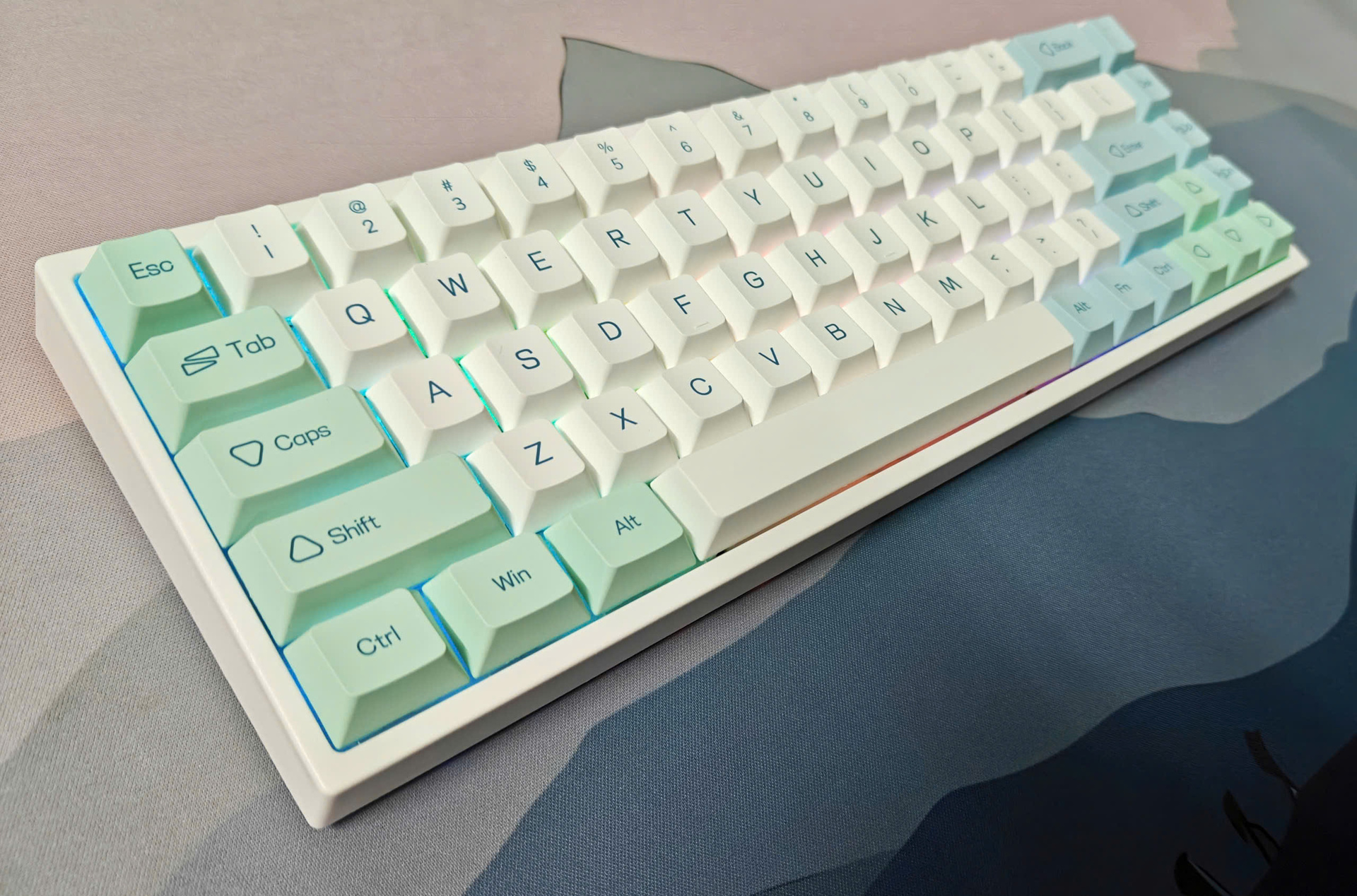 Bàn Phím Cơ Keycool Gz68 (3 Mode, Hotswap 5 Pin, RGB) - Vô Địch Tầm Giá | MKShop - Ảnh 8
