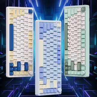 Monka A75 Max - Bàn Phím Cơ 75% Cao Cấp, Nhôm CNC, 3 Chế Độ Kết Nối, QMK VIA | MKShop
