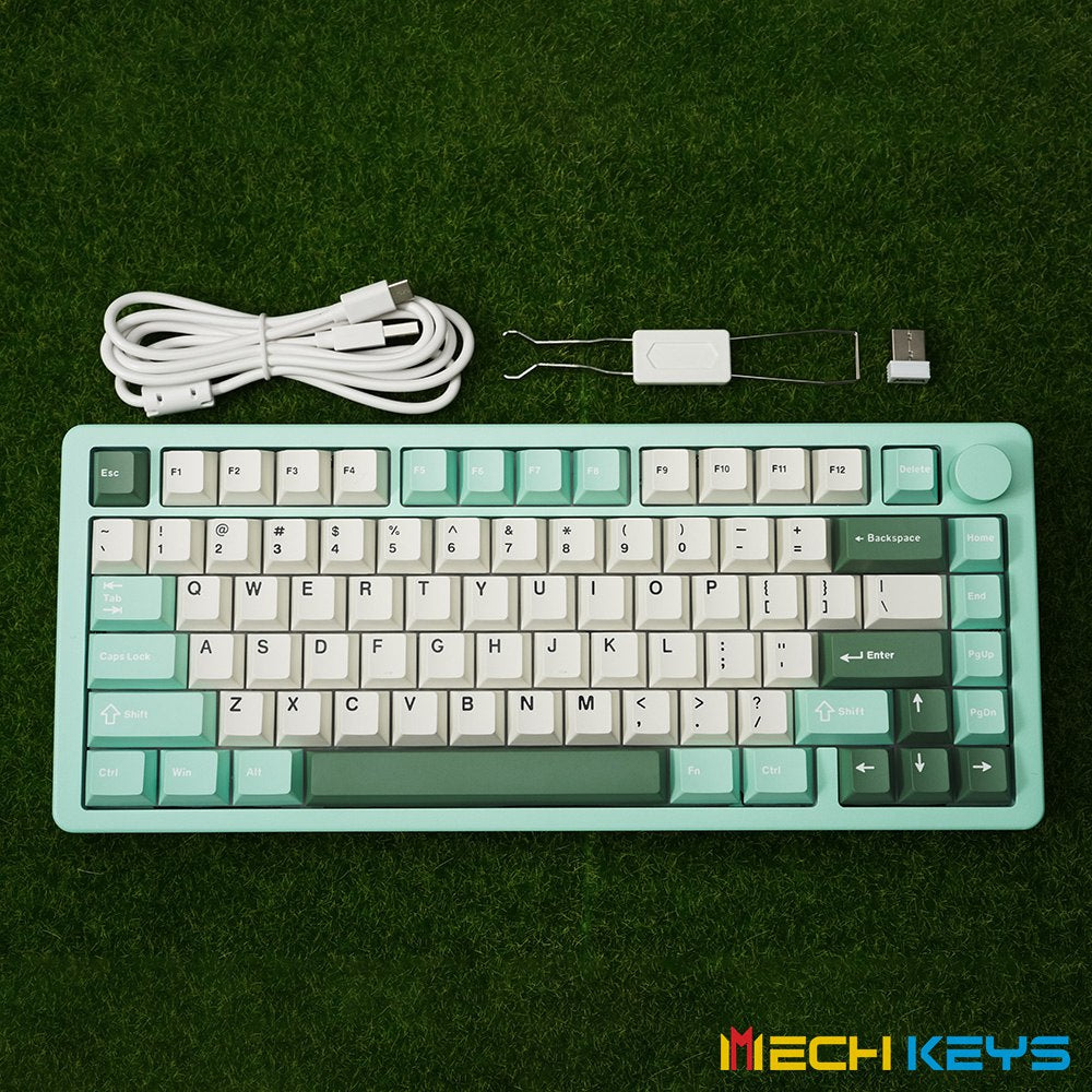 Monka A75 Max - Bàn Phím Cơ 75% Cao Cấp, Nhôm CNC, 3 Chế Độ Kết Nối, QMK VIA | MKShop - Ảnh 7