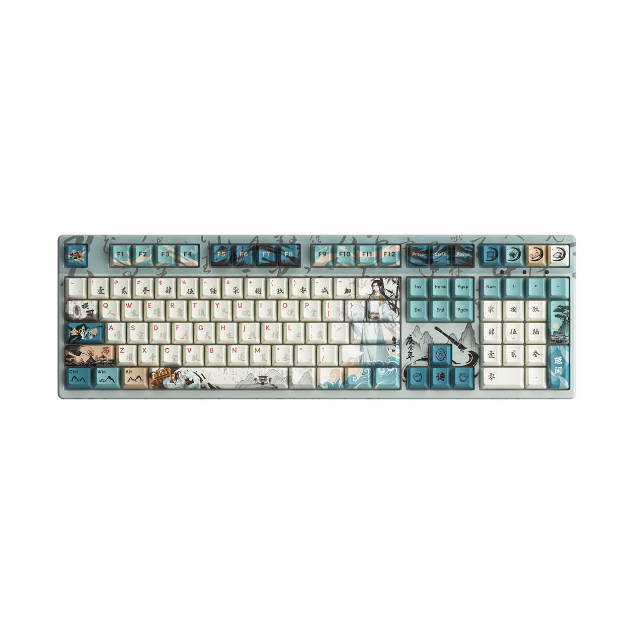 Bàn phím AKKO 3108 V3 Joy of Life, PBT Keycaps, LED Trắng | MKShop - Ảnh 2