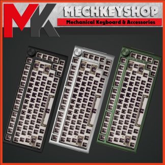 Kit bàn phím cơ CK820 Aluminum, 3 mode, mạch xuôi, gasket mount | MKSHOP