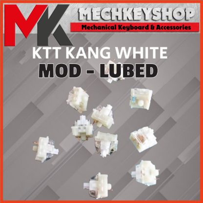 5 công tắc bàn phím cơ KTT Kang White Linear 55g