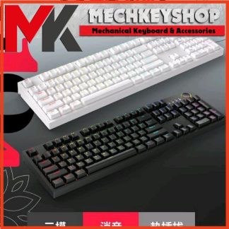 Bàn phím cơ Ganss 3104T LI (3 modes, Hotswap, RGB, Núm)