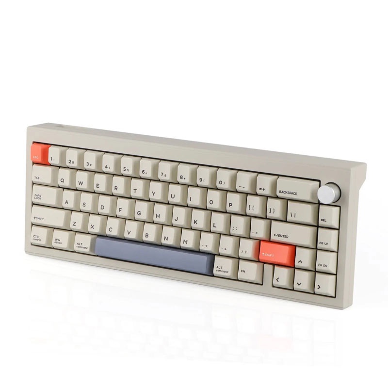 Bàn phím cơ Cidoo V65 Pro Dual Mode Mạch xuôi 5 Pin Cấu trúc Gasket Keymap phần mềm VIA Switch Cidoo Matt Grey - Ảnh 4