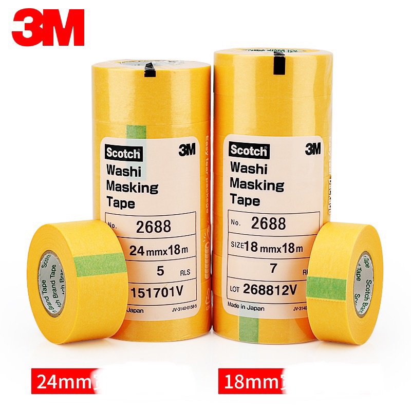 Băng keo Tape mod 3M Băng keo washi 3M 2688 Scotch tape mod bàn phím cơ - Ảnh 2