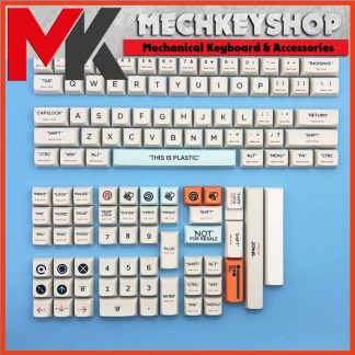 Bộ nút keycap XDA Plastic 123 nút PBT Dyesub