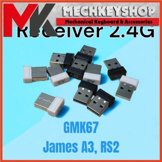 Usb Receiver 2.4G wireless dùng cho GMK67, Jamesdonkey A3, RS2, Monka
