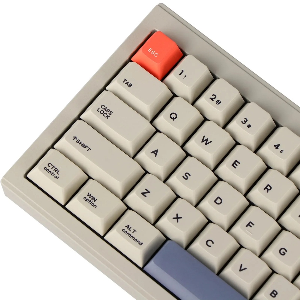 Bàn phím cơ Cidoo V65 Pro Dual Mode Mạch xuôi 5 Pin Cấu trúc Gasket Keymap phần mềm VIA Switch Cidoo Matt Grey - Ảnh 6