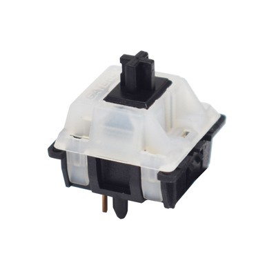5 công tắc Switch Gateron KS3X47 - Gateron KS-3X47 Top Milky/Bot Đen - Nút bấm dùng cho bàn phím cơ - Ảnh 6
