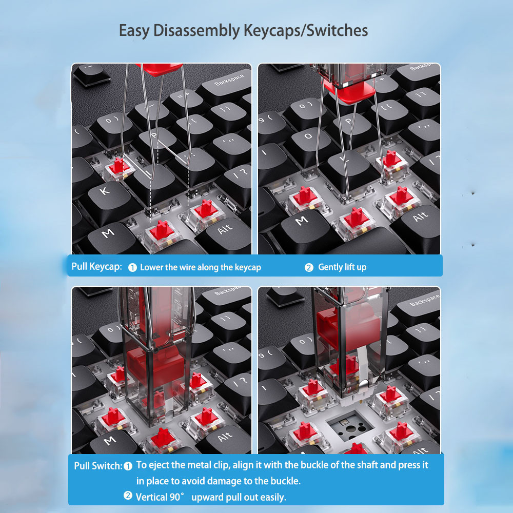 Dụng Cụ Nhổ Switch và Keycap 2-in-1 - Tiện Lợi Cho Bàn Phím Cơ | MKShop - Ảnh 2