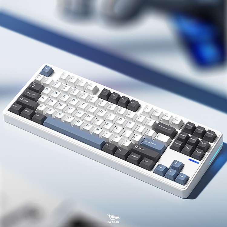 Bàn Phím Cơ Riccks RS8 LED Viền - 3 Chế Độ, Keymap Via, Hotswap RGB | MKShop - Ảnh 3