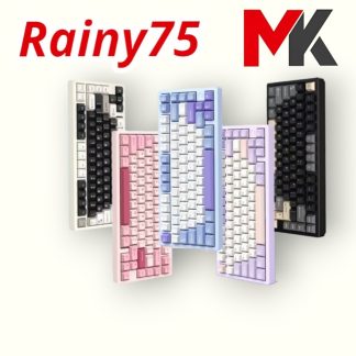 Bàn Phím Cơ Rainy75 - Full Nhôm, 3 Chế Độ Kết Nối, LED RGB, Hotswap | MKShop