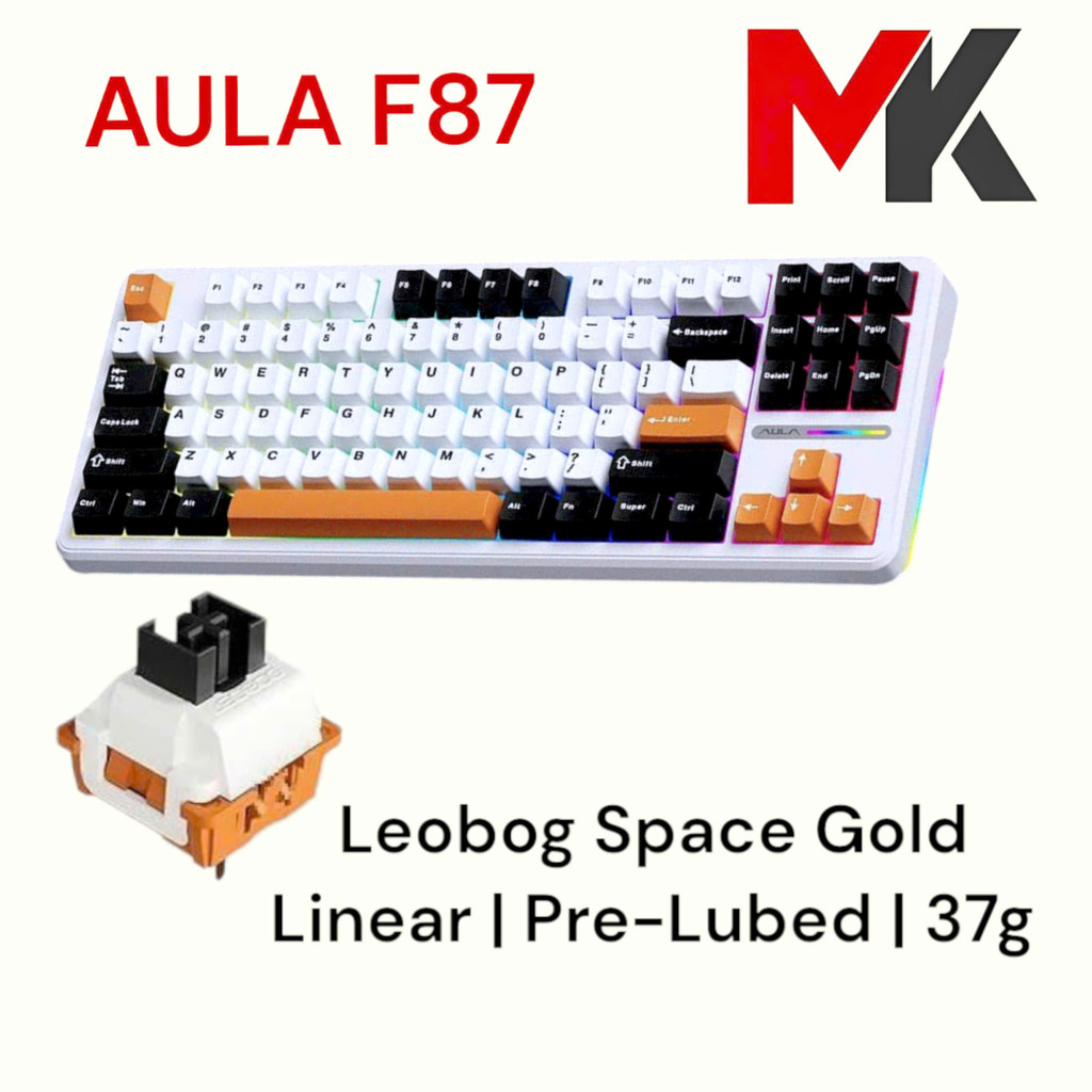 Bàn Phím Cơ Aula F87 | 3 Mode, Hotswap, RGB | Gasket Mount | MKShop - Ảnh 13