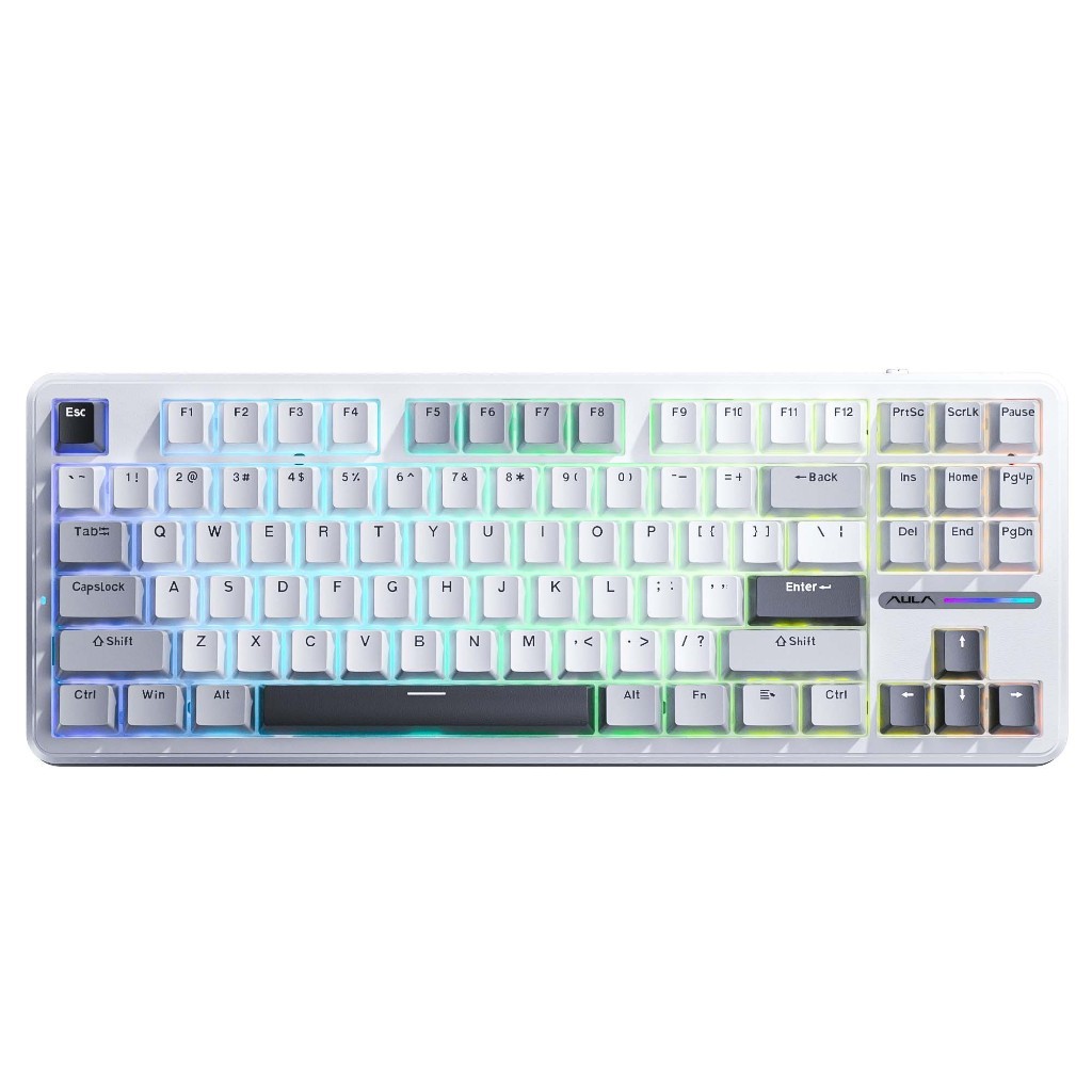 Bàn Phím Cơ Aula F87 | 3 Mode, Hotswap, RGB | Gasket Mount | MKShop - Ảnh 11