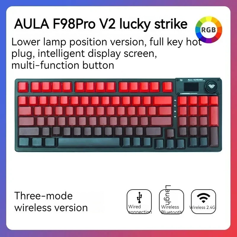 Bàn phím cơ Aula F98 Pro V2 NINJA - Silent switch - Ảnh 10