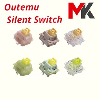 Switch Outemu Silent Lime Peach Crystal Gray White Yellow công tắc bàn phím Switch Silent yên tĩnh không tiếng MKSHOP