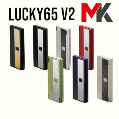 KIT Bàn Phím Cơ Lucky65 V2 - 65% Layout, Nhôm 6063 CNC, Gasket Mount | MKShop