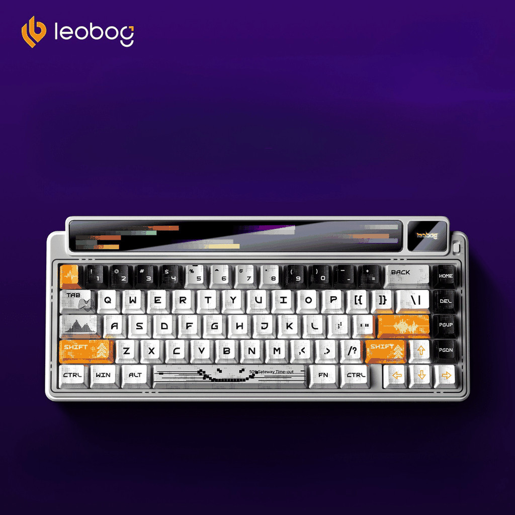 Leobog AMG65 - Bàn phím cơ 65% hai màn hình, switch Jasper, pin 8000mAh, kết nối 3 chế độ - Ảnh 10