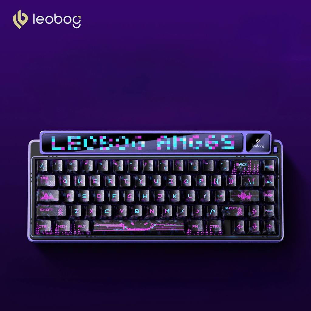 Leobog AMG65 - Bàn phím cơ 65% hai màn hình, switch Jasper, pin 8000mAh, kết nối 3 chế độ - Ảnh 11