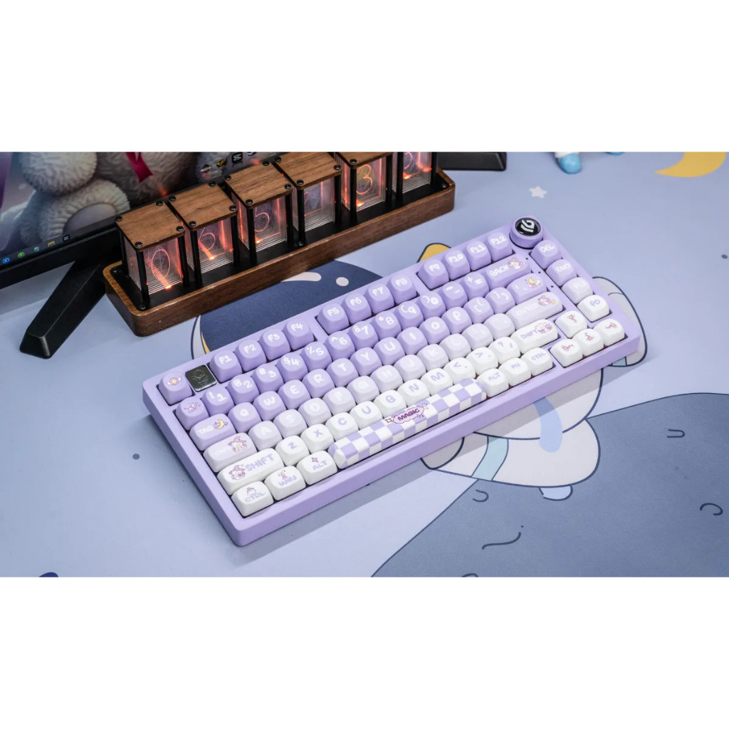 Bàn Phím Cơ Có Dây Leobog Hi75 - Led RGB, HotSwap, Núm Vặn Đa Năng, Mạch Xuôi | MKShop - Ảnh 2