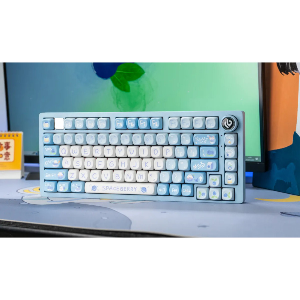 Bàn Phím Cơ Có Dây Leobog Hi75 - Led RGB, HotSwap, Núm Vặn Đa Năng, Mạch Xuôi | MKShop - Ảnh 3