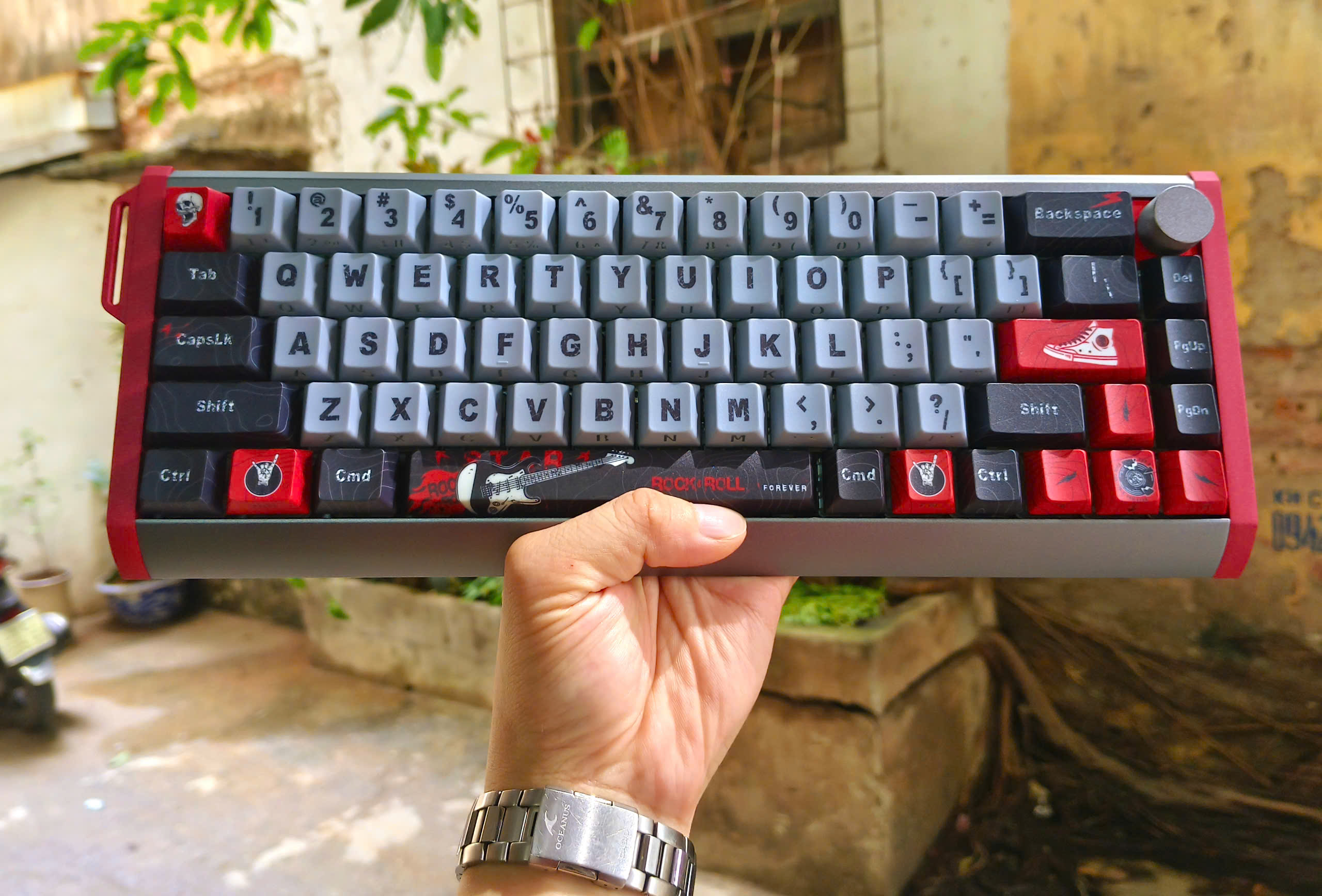Bàn Phím Cơ Skyloong GK68HE Aluminum - Plateless Gasket, Switch Từ Tính, 8K Polling | MKShop - Ảnh 2