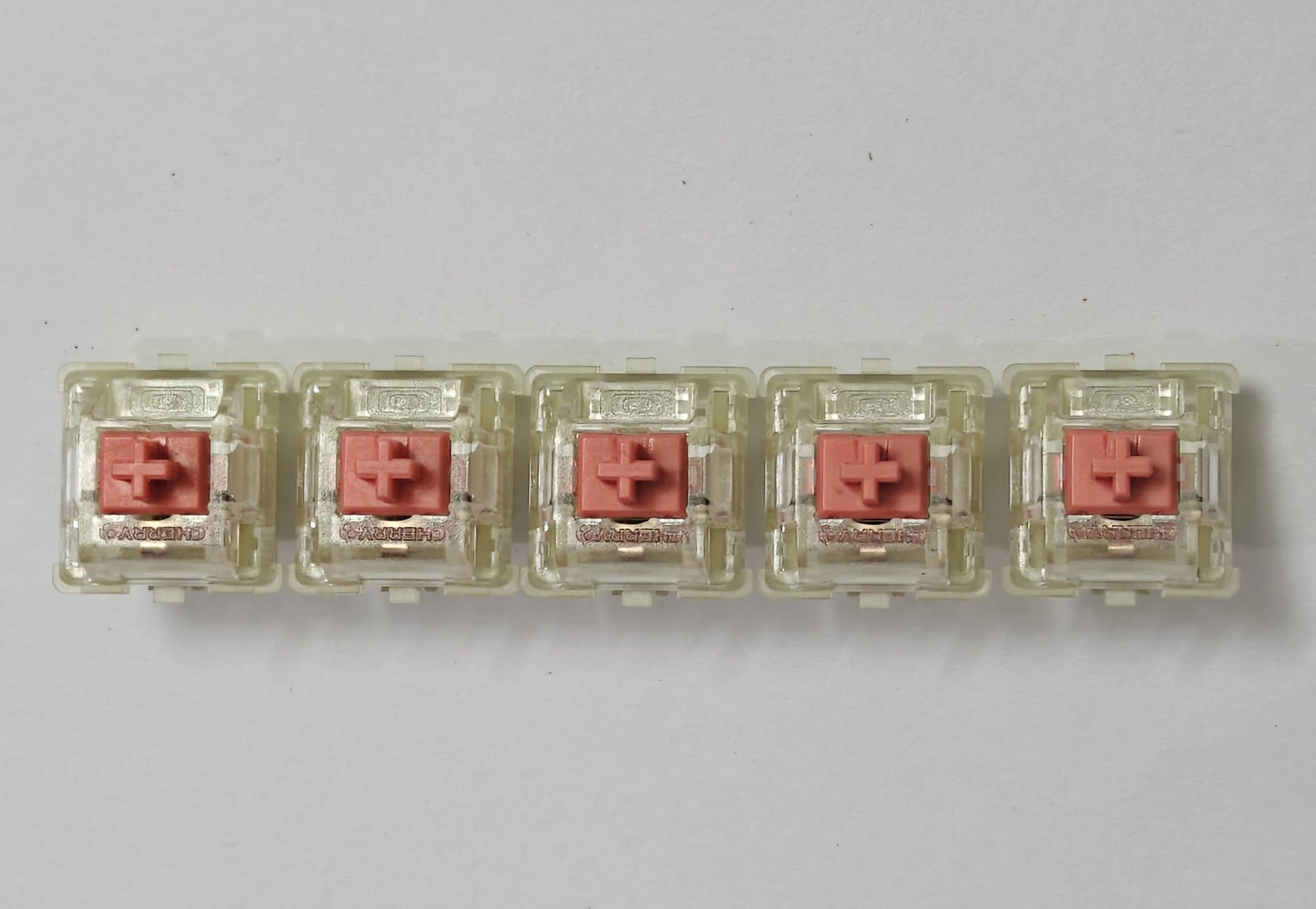 Switch Cherry MX RGB Silent Red (Mới 100%) - 5 Pin, Vỏ Trong Suốt | MKShop - Ảnh 4