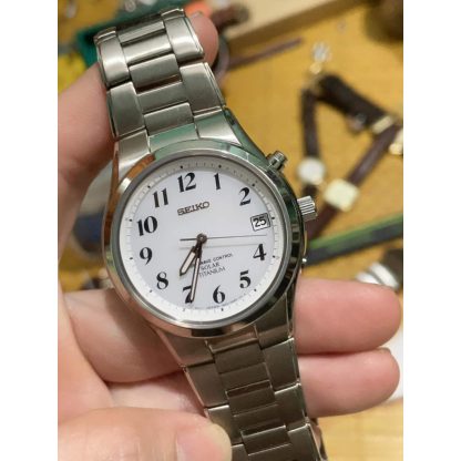 Đồng hồ nam Seiko Solar - Radio Wave Control - Titanium 7B42-0AN0 [A0]