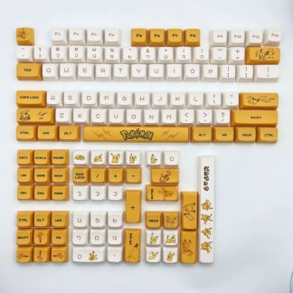 Bộ nút keycap XDA PIKACHU 12 nút PBT dyesub