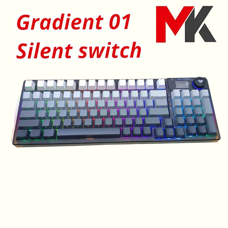 Bàn phím cơ Aula F98 Pro V2 NINJA - Silent switch - Ảnh 11