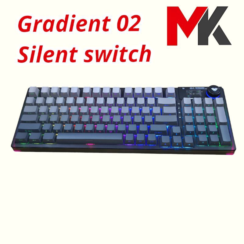 Bàn phím cơ Aula F98 Pro V2 NINJA - Silent switch - Ảnh 12