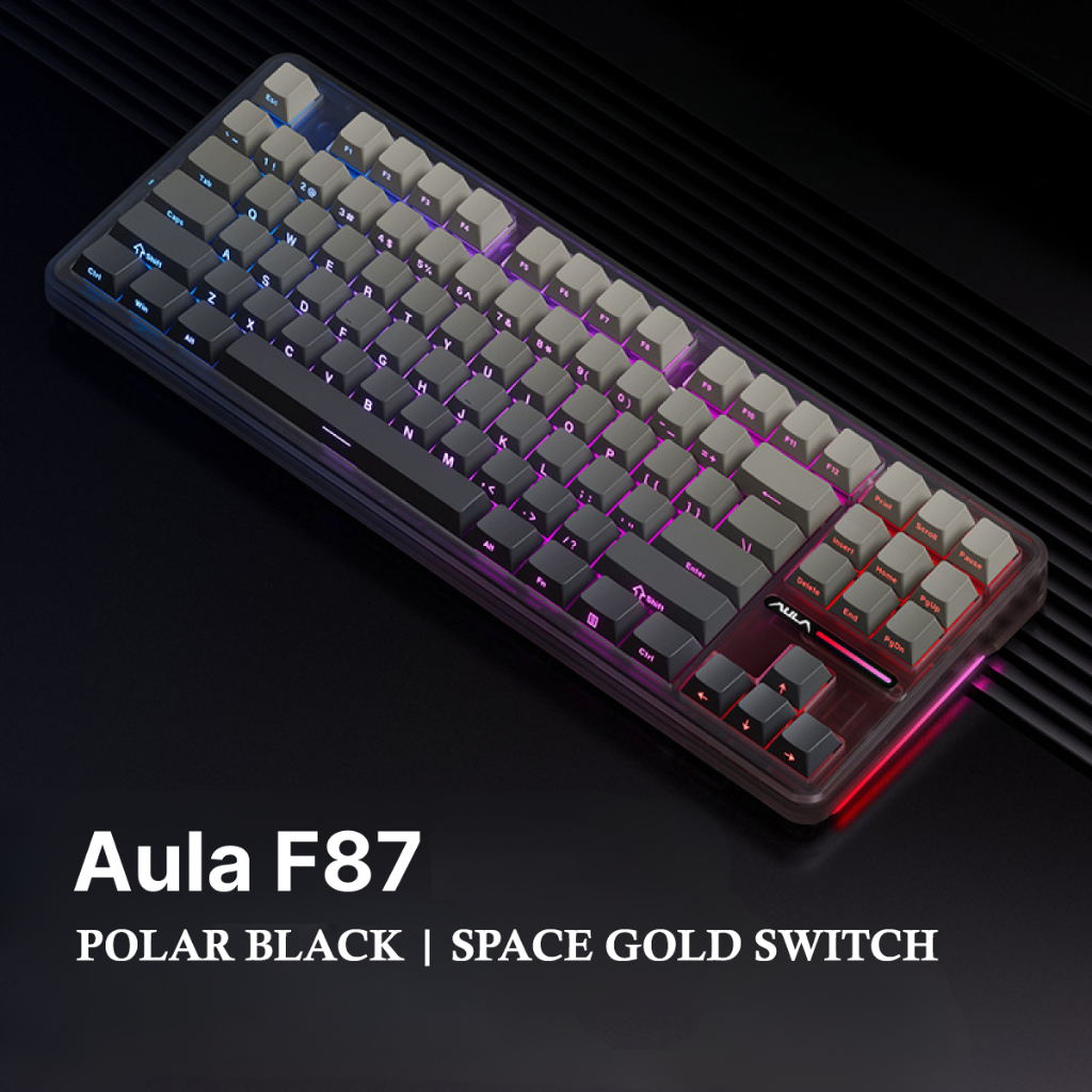 Bàn Phím Cơ Aula F87 | 3 Mode, Hotswap, RGB | Gasket Mount | MKShop - Ảnh 16