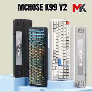 Bàn Phím Cơ Mchose K99 V2 - Layout 99, Gasket Mount, LED RGB, 3 Chế Độ Kết Nối | MKShop