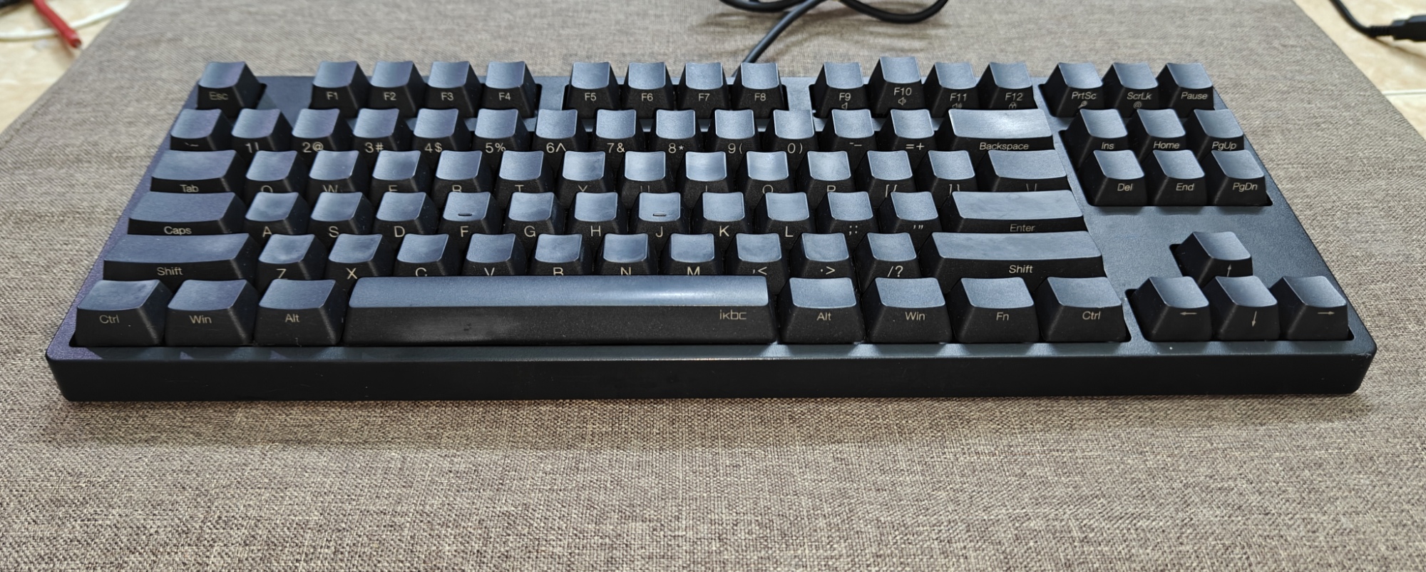 Bàn Phím Cơ IKBC C87 Black Ninja (Cũ) - TKL, Cherry Silent Red | MKShop - Ảnh 3
