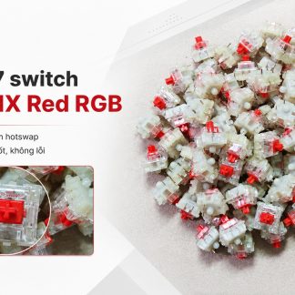 Combo 87 Switch Cherry MX Red RGB (Cũ) - 3 Pin, Tháo Phím Hotswap | MKShop